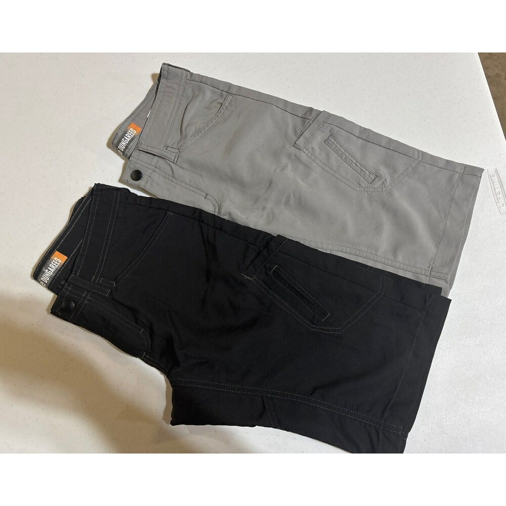 Lee Dungarees Shorts Boys Size 12 Lot Of 2 Moisture Wicking Performance